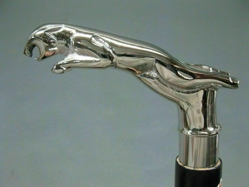 Antique brass jaguar - antique,