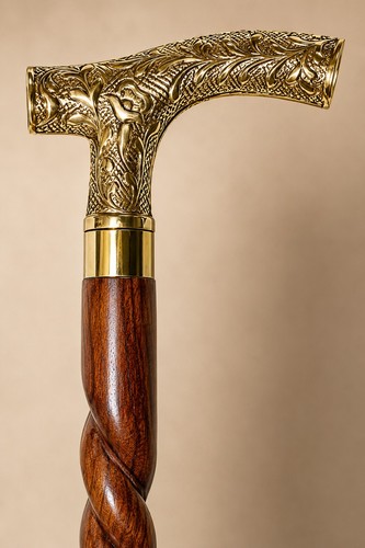 Handcrafted wooden walking - handcrafted,