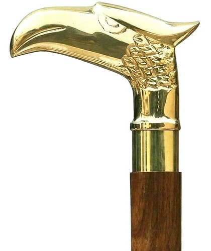 Eagle head handle solid brass - handle,