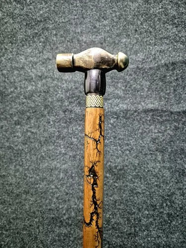 Axe head handle wooden walking - head,