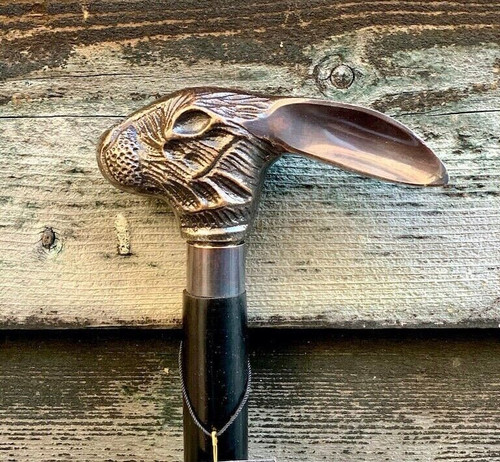 Rabbit head designer antique - rabbit,
