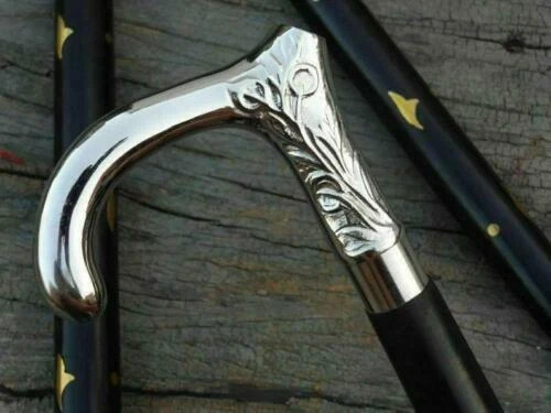 Silver derby curved - derby, handle
