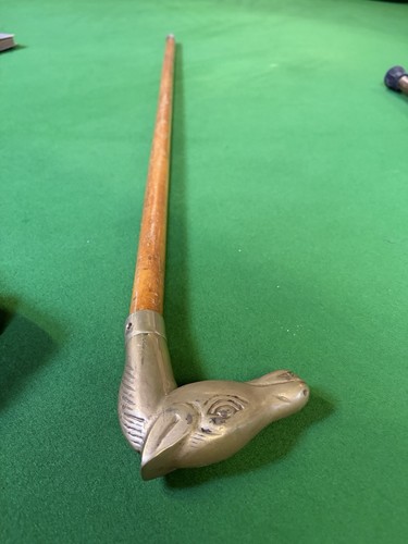 Vintage brass horse head - vintage,