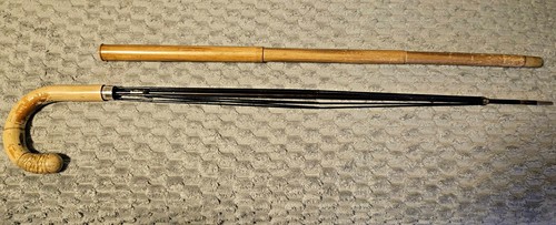 Wood crook handle - crook, walking