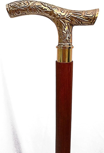 Classic wooden walking stick - walking,