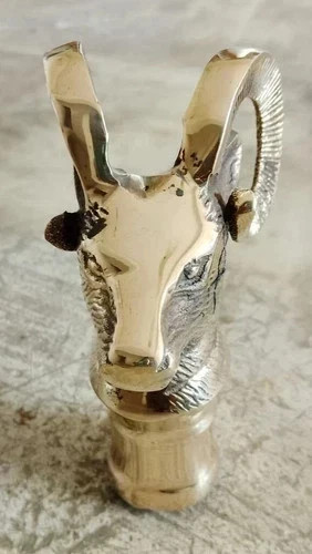 Solid brass head - solid,