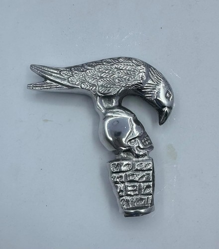 Antique gothic crow skull - gothic,