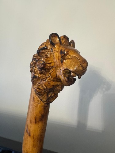 Handcraft wooden walking stick - handcraft,