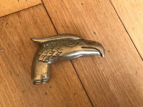 Vintage brass eagle - brass,