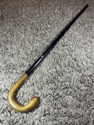 Antique walking stick cane - walking,