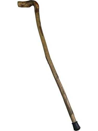 Vintage wooden walking stick - vintage,