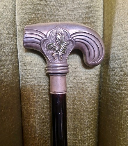 Vintage walking stick ebonised - walking,