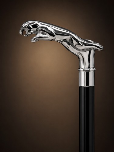 Luxury silver panther handle - luxury,