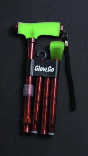Folding walking stick soft - walking,