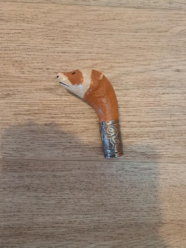 Hand carved walking stick - carved,