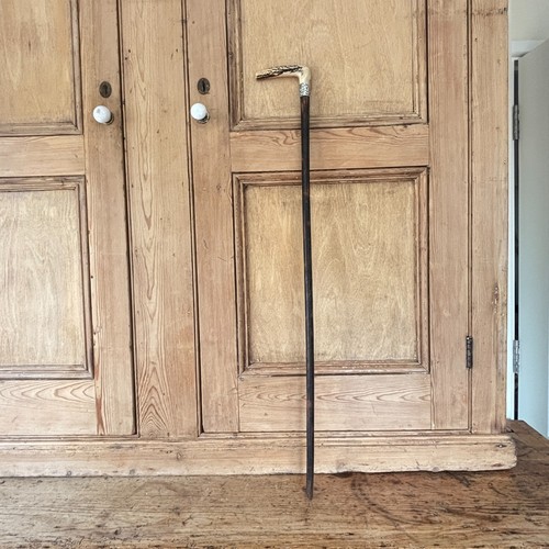Antique walking stick cane - antique,