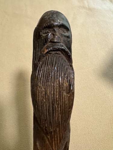 Carved wood folk - carved,