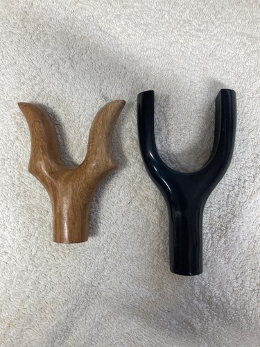 Walking stick wood and resin - 2,