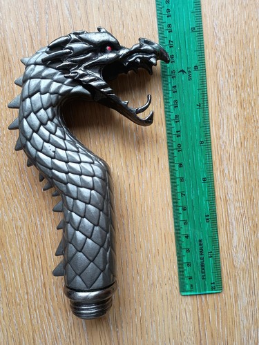 Dragon head walking stick - dragon,