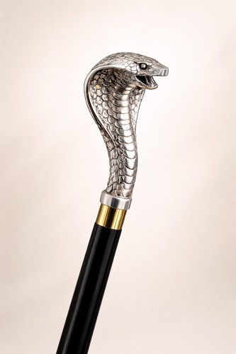 Cobra head walking - head, cane