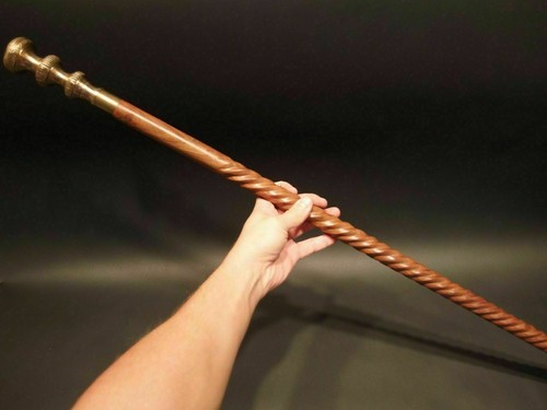 Solid brass victorian handle - victorian,
