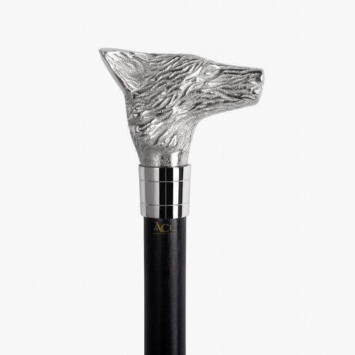 Walking stick fox chrome - walking,